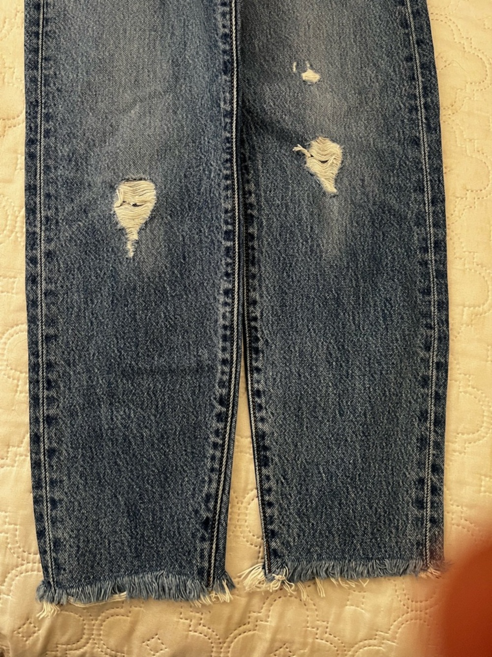NWT Levi’s Premium Wedgie Fit Ankle Jeans Size 26 Truth Unfolds Distressed - Picture 12 of 15
